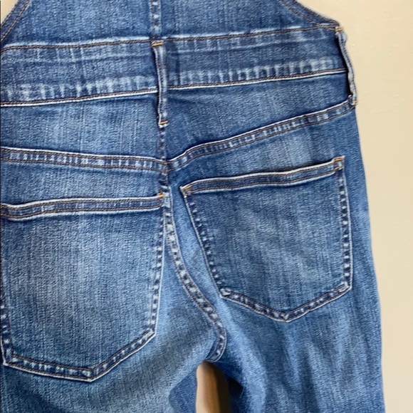 Madewell Adrian Distressed Jean Skinny Fit Overalls Size XXS - Picture 11 of 14